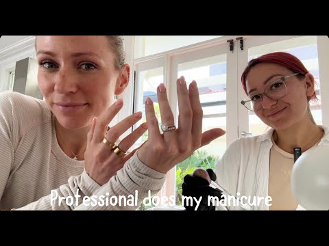 ASMR Nail Salon Experience 💅 | Relaxing Over Explaining