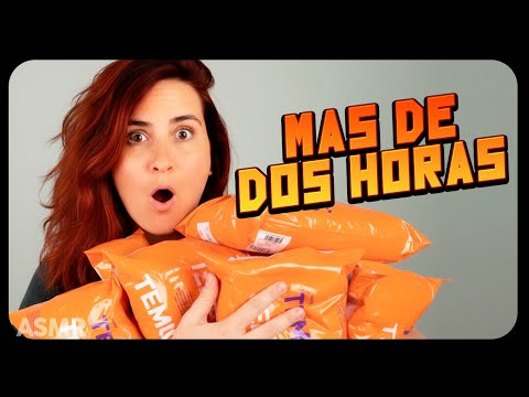 ASMR Más de 2 Horas Abriendo Tonterías de TEMU que no necesitaba