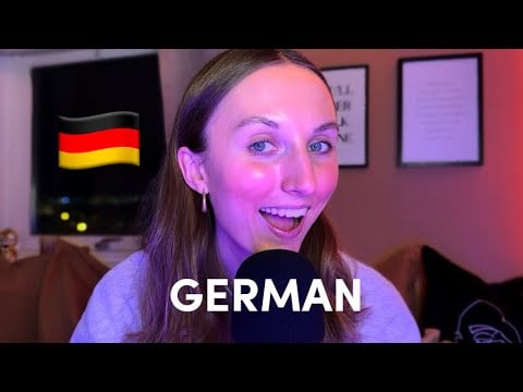 ASMR In German | German Trigger Words🇩🇪