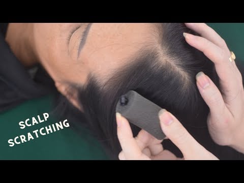 ASMR Aggressive Scalp Scratch, No Talking Scalp Massage For Headache Relief