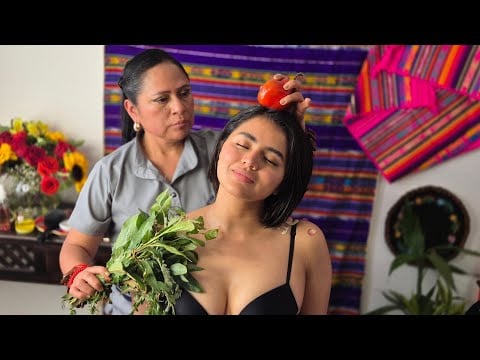 ASMR, Limpia energética y masaje relajante junto a Martha Pangol & Sofy 