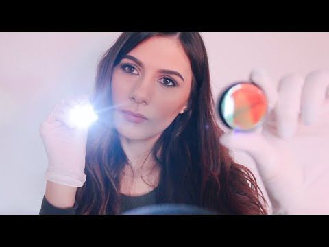 ASMR Pointless Inspection (latex gloves, lights, crinkles, brushing, measuring, poking & more)