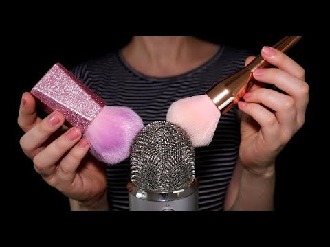 ASMR Soft & Gentle Mic Brushing (No Talking)