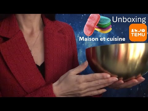 ASMR * Unboxing articles maison et cuisine TEMU