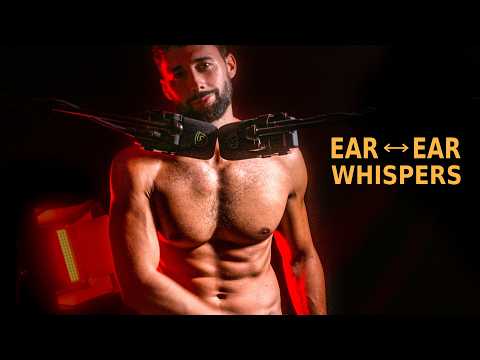 Shirtless ASMR After the Gym 🌙 Intimate Ear-to-Ear Whispers