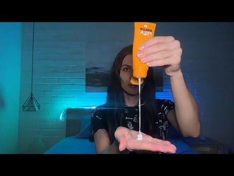 ASMR Testing Different Body Lotions /  Relaxing Cream Sounds for Sleep & Tingles