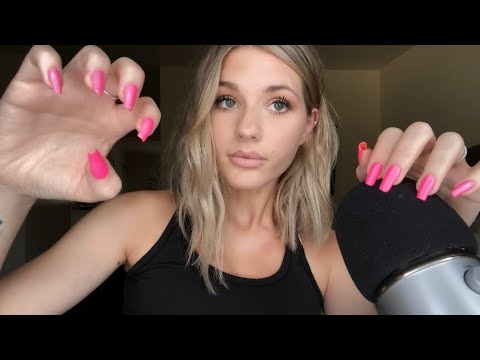 ASMR| Invisible Scratching| Repeating “Scratch” Whispered