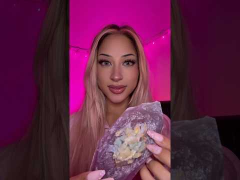 would you try this crystal candy? 💎 #asmr