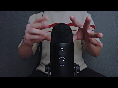 ASMR hand sounds⚠️this might be too aggressive for you⚠️