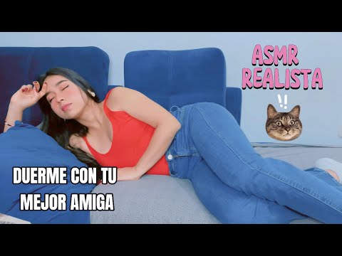 ASMR | Tu MEJOR AMIGA te INVITA a DORMIR 🔥😻 (Roleplay)