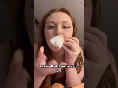 Makeup remover speed run #makeup #shorts #skincare