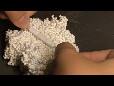 asmr play foam