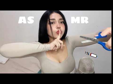 ASMR | NO te vas a DORMIR hasta que yo corte tus MALAS ENERGÍAS… ✂️😴