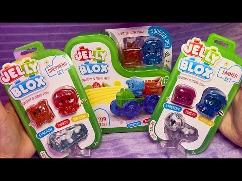 ASMR New Farming Jelly Blox Squishy Fidgets (Whispered)