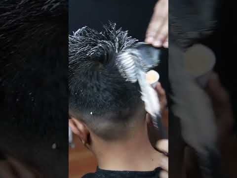 ASMR Dandruff Scratching And Dandruff Treatment #shorts