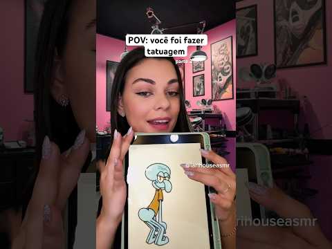 Você foi fazer tatuagem #asmr #humor #asmrsounds #tattoo