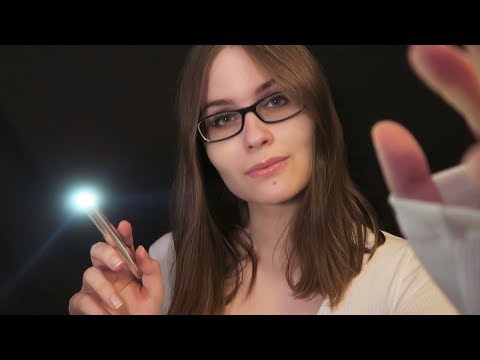 ASMR Ear Exam, Ear Cleaning, & Hearing Test