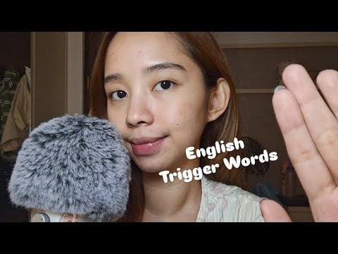 ASMR English Trigger Words ✨ Relaxing & Tingly