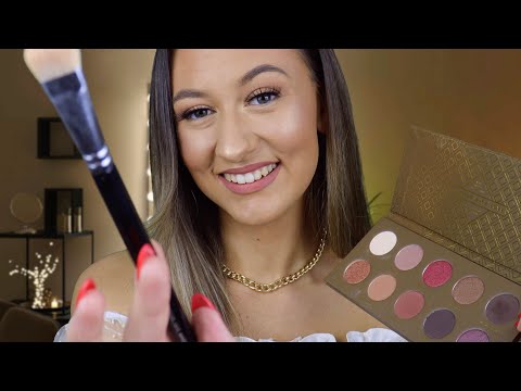 ASMR Doing Your Makeup Roleplay ~ 4k