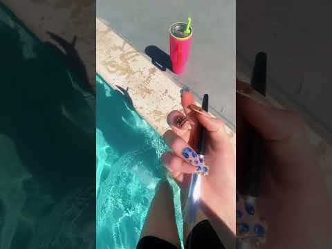 asmr at the pool #asmr #lofiasmr #relax