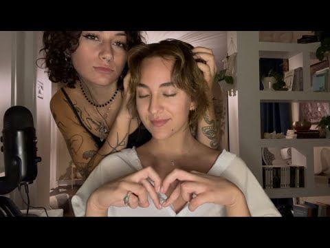 ASMR | Lo-fi Soft & Gentle Hair Play, Hair Brushing & Head Massage 💆‍♀️