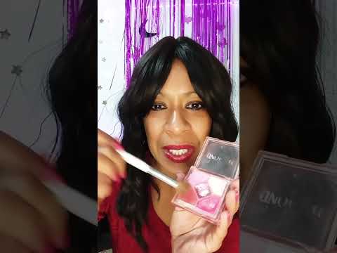 asmr maquiagem  sombra rosa #asmr #short
