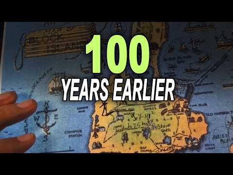 Exploring the B.I. Island on a Vintage Map | Very Relaxing ASMR