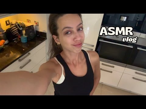 ASMR Day In The Life | Living Slowly, Meals, Workout, Filming BTS