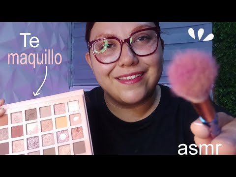 ASMR tu AMIGA te MAQUILLA hasta que te duermas profundo 😴💄roleplay* cosquilloso