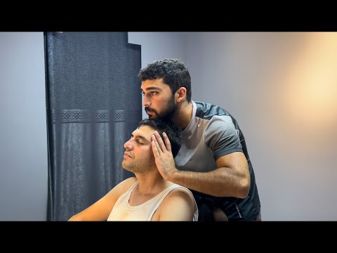 Relaxing ASMR skin care and ASMR body massage