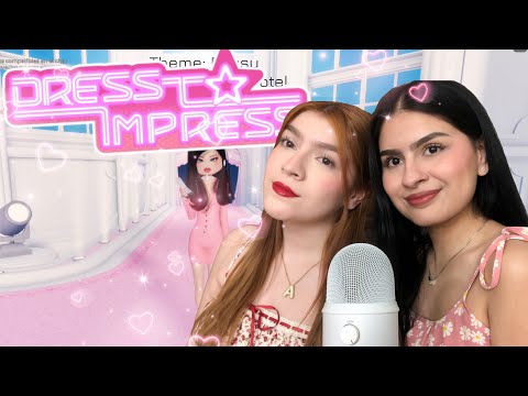 asmr | jugando dress to impress por primera vez