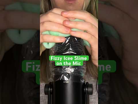 Tingly Slime Triggers on the Mic!! #asmr #slime #slimeasmr