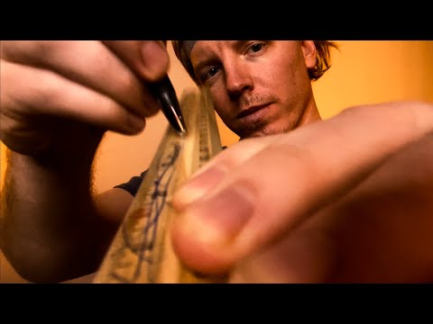 Ruler ASMR - Scratching and Tapping