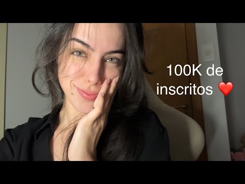 ASMR COM OS INSCRITOS! (especial de 100K)