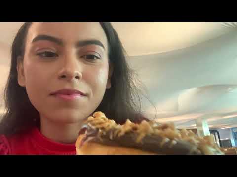 ASMR VLOG DE VIAGEM! BARRA SHOPPING, VILLAGE MALL/ FAMOSO BOLO DO DB HOUSE, POISON DONUTS E MAIS 🤩