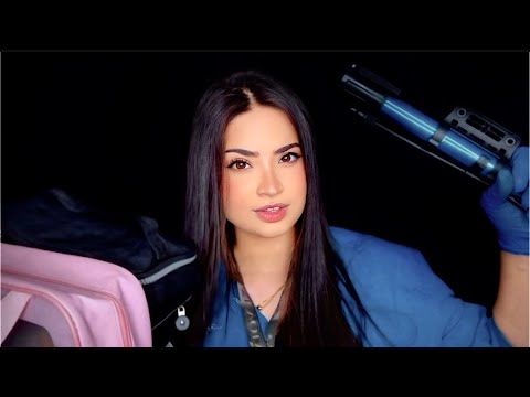 ASMR AEROPORTO: VERIFICAÇÃO DE SEGURANÇA E REVISTA!