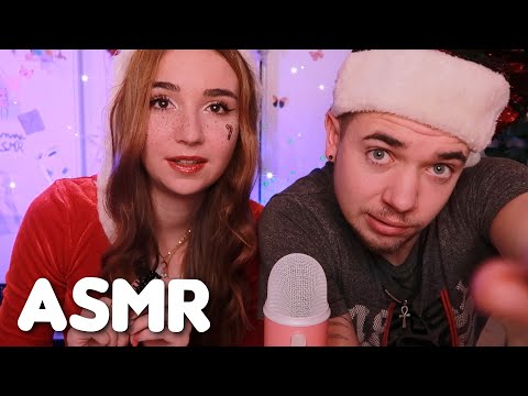 ASMR ON TE MAQUILLE POUR NOËL🎅 avec @TomAsmretserenite