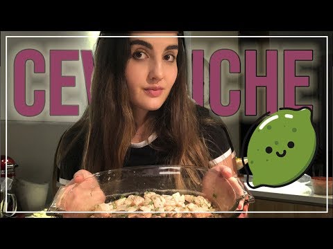 ASMR - Preparando y Comiendo un CEVICHE