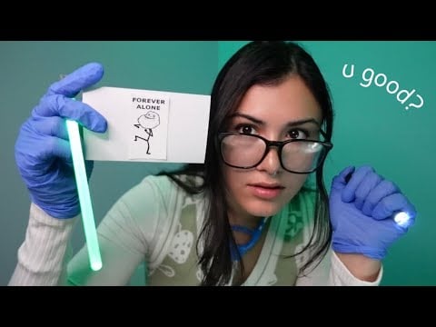 ASMR | Questionable Self-Care “Doctor” Check Up (Role Play)