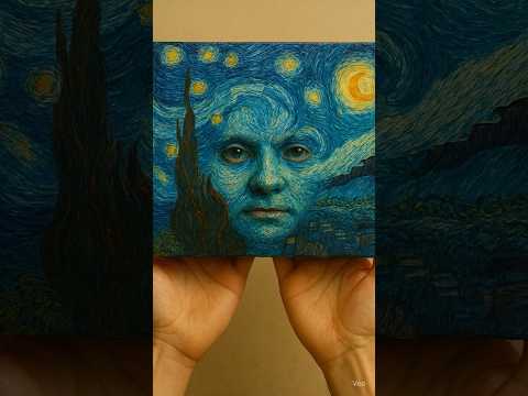 The Paintings You Know… But Alive #horror #asmr #weird