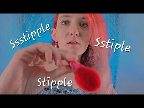 Stippling (UP CLOSE)(no chatter)(ASMR)