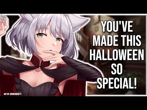3DIO F4M ASMR | Kitsune Celebrates Halloween with You 🎃 | Lore & Personal Attention