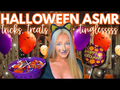 Halloween Party ASMR 🎃👻 Getting You Ready for My Spooky Party! 🎈 🎉 (whispered roleplay for sleep)