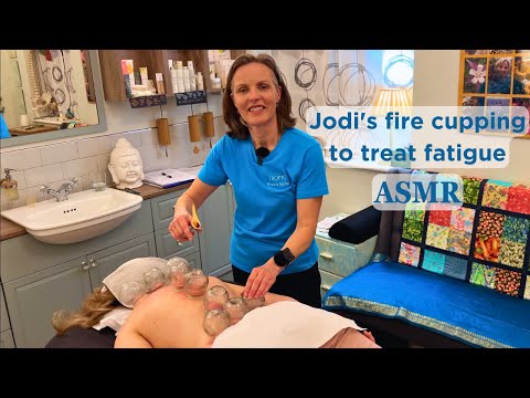 Kore Therapy & Fire Cupping for Jodi's Fatigue 🔥 Unintentional ASMR Real Person