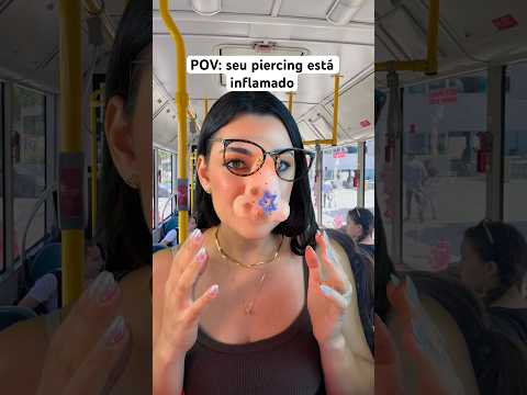 POV: seu piercing está inflamado #asmr #humor #shorts
