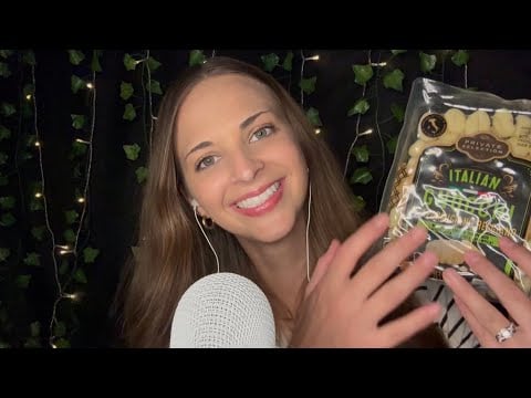ASMR Grocery Haul 🛒 Whisper Ramble + Crinkly Sounds 