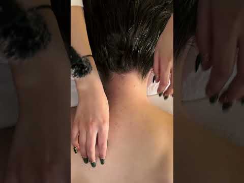 3 min of light touch asmr massage