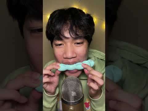 I first thought it was squishy! #asmr #mouthsounds #asmrtriggers #asmrvideo #asmrsounds #shorts