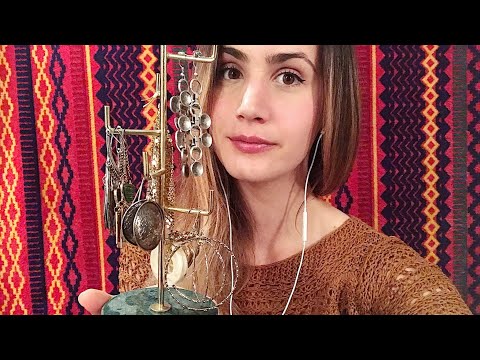 ASMR ✨Earring Sounds 😴 ~ Whispered ~ Sleepy~