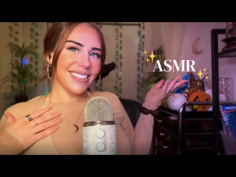 ASMR ✨ Clicky whisper rambles, mouth sounds, tapping, & scratching to GIVE YOU TINGLES 🫠💤